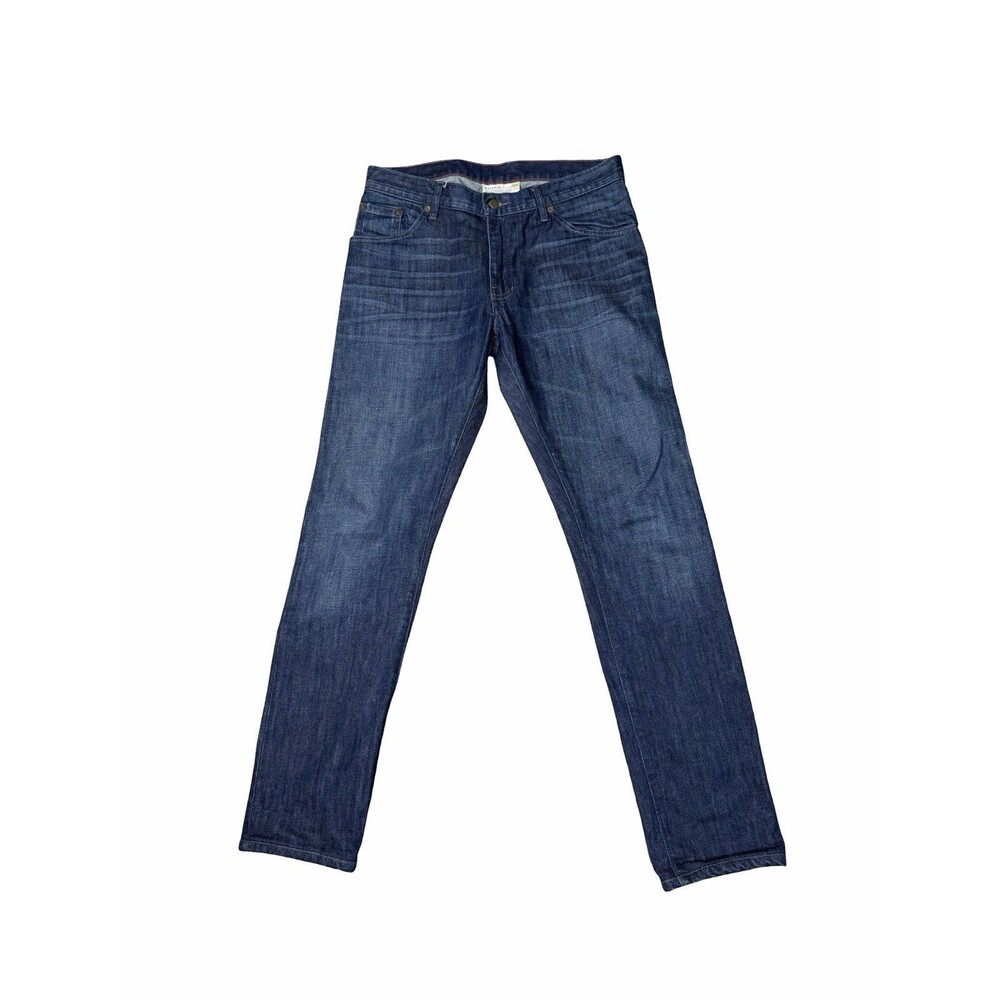 Raleigh Denim Workshop Jeans Light Wash USA Made Tapered Slim Martin Pant 31x31